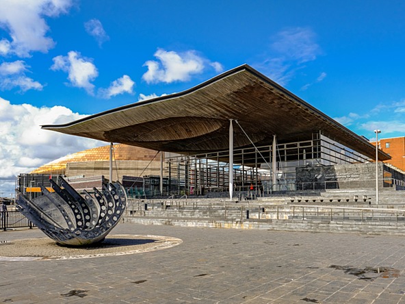 senedd building cardiff